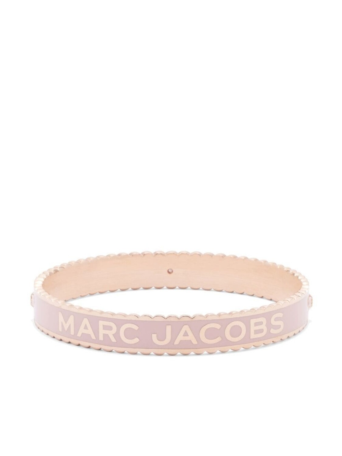 

Большой браслет-бэнгл The Medallion Marc Jacobs, розовый