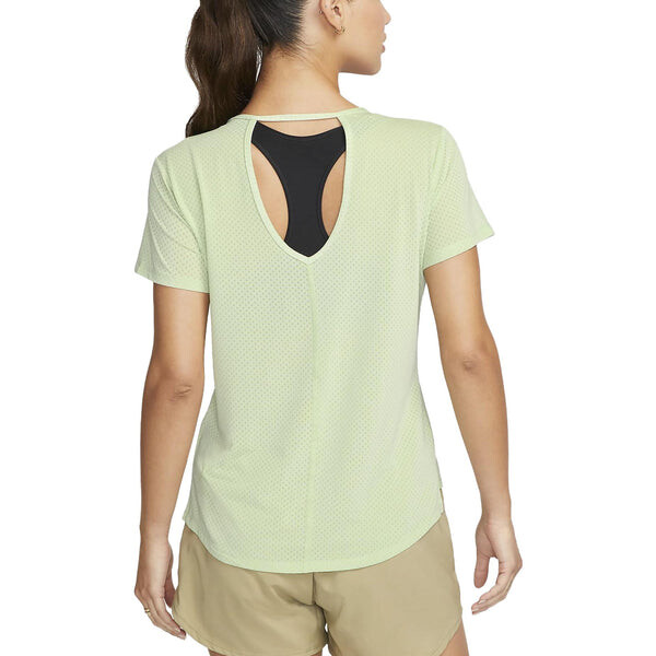 Футболка (WMNS) Nike Dri-Fit One Breathe T-shirt 'Oil Green', зеленый — фото 2
