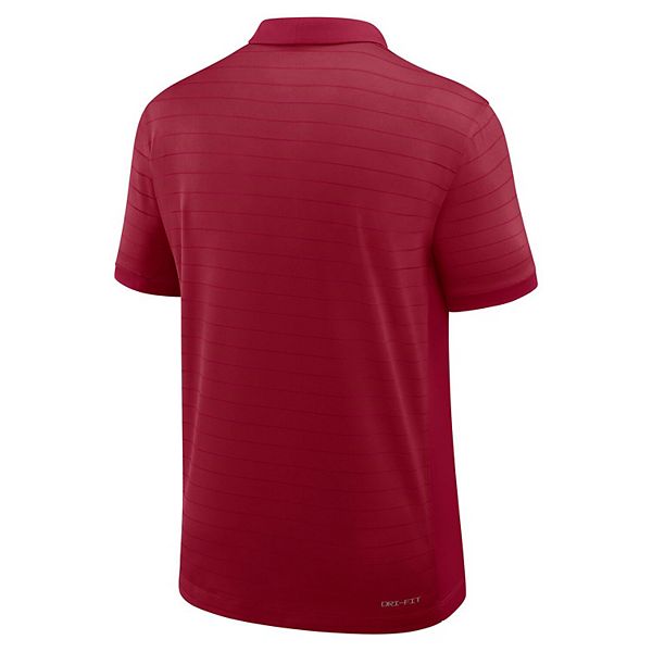 Мужская кардинальная футболка USC Trojans 2025 Early Season Coaches Sideline Victory Stripe Dri-Fit Nike — фото 4