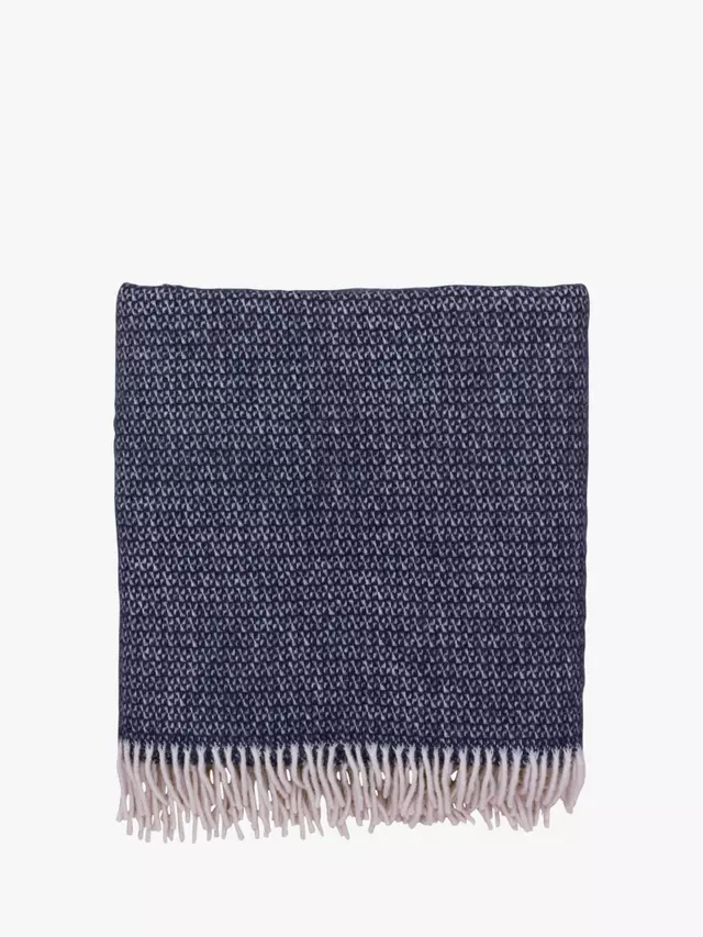 

Плед Burleigh x Bedeck Wool, цвет blue/multi