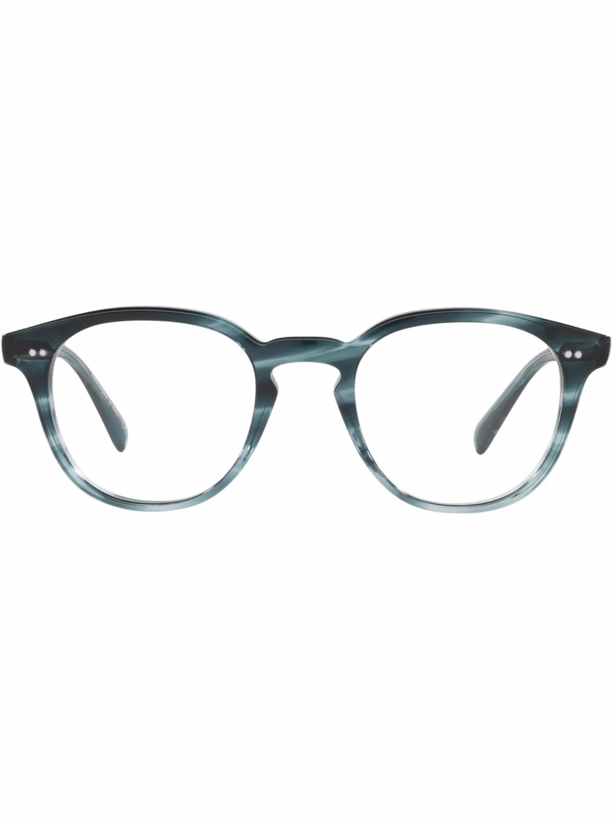 

Очки Desmon в круглой оправе Oliver Peoples, синий