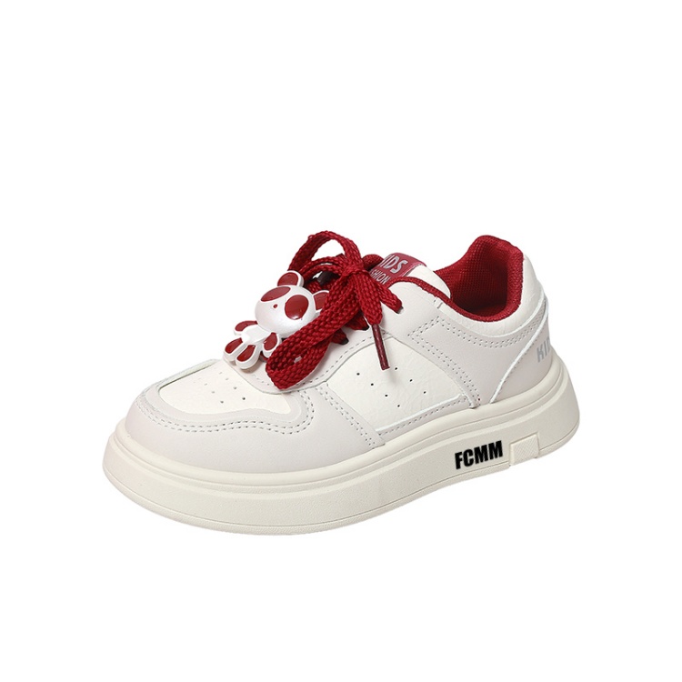 

Низкие противоскользящие износостойкие детские кроссовки для скейтбординга FCMM, красный