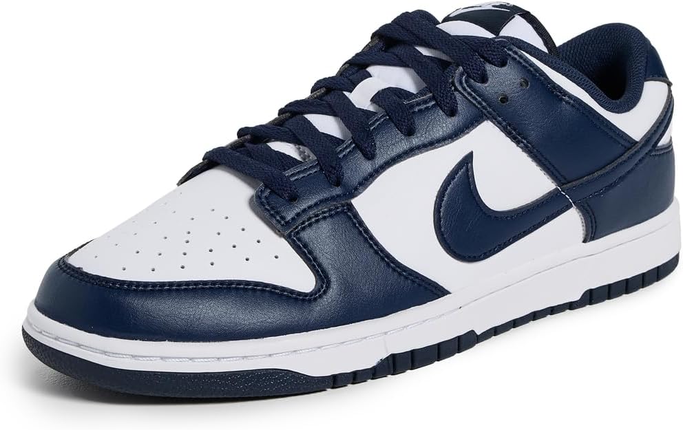 

Мужские кроссовки Nike Dunk Low Retro, белый/синий