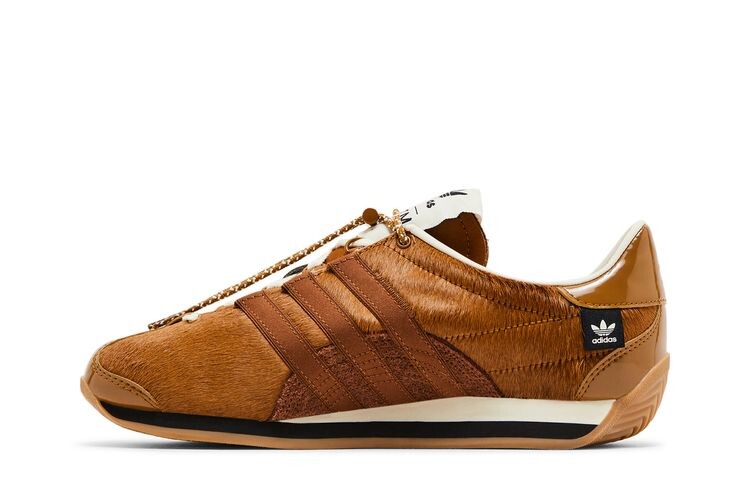 Кроссовки adidas Song for the Mute x Country OG Pony Hair Pack - Bronze Strata, коричневый — фото 3