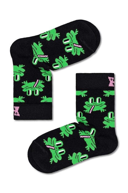

Детские носки лягушки Happy Socks, черный
