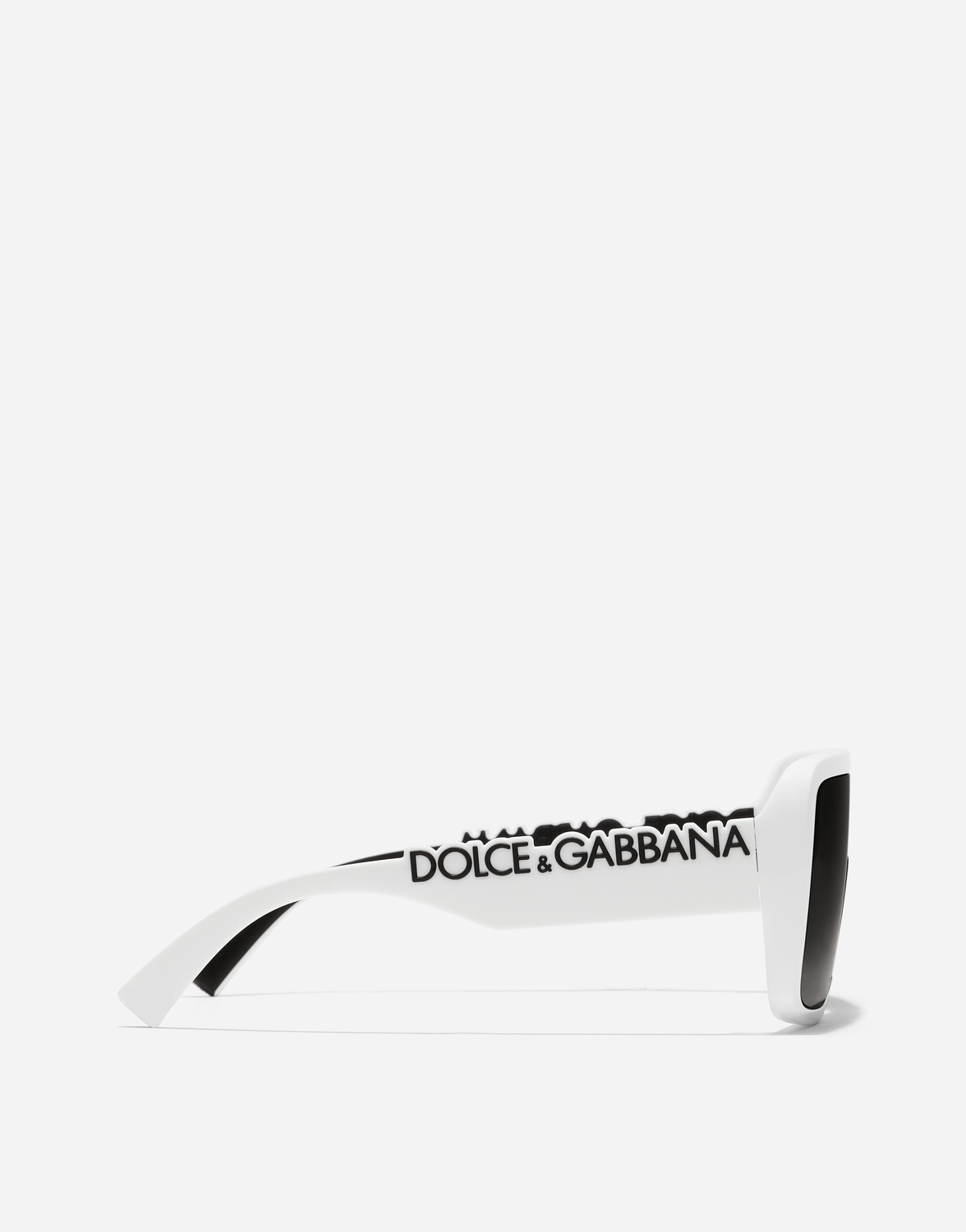 Солнцезащитные очки dg с логотипом Dolce & Gabbana, белый — фото 3