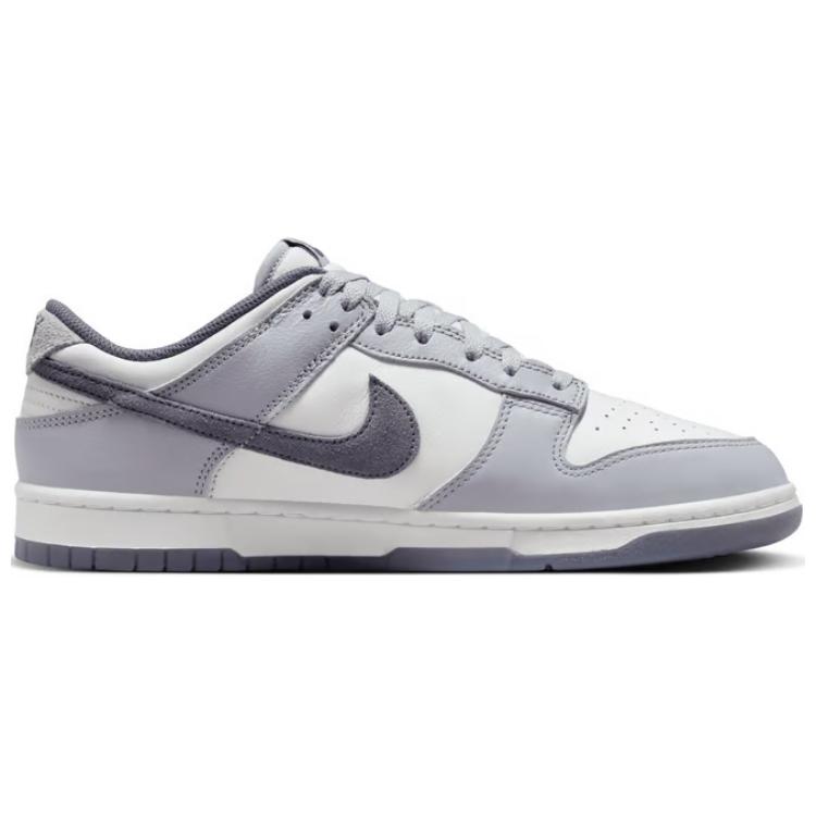 Кроссовки Nike Dunk Low SE Light Carbon, бело-серые — фото 2