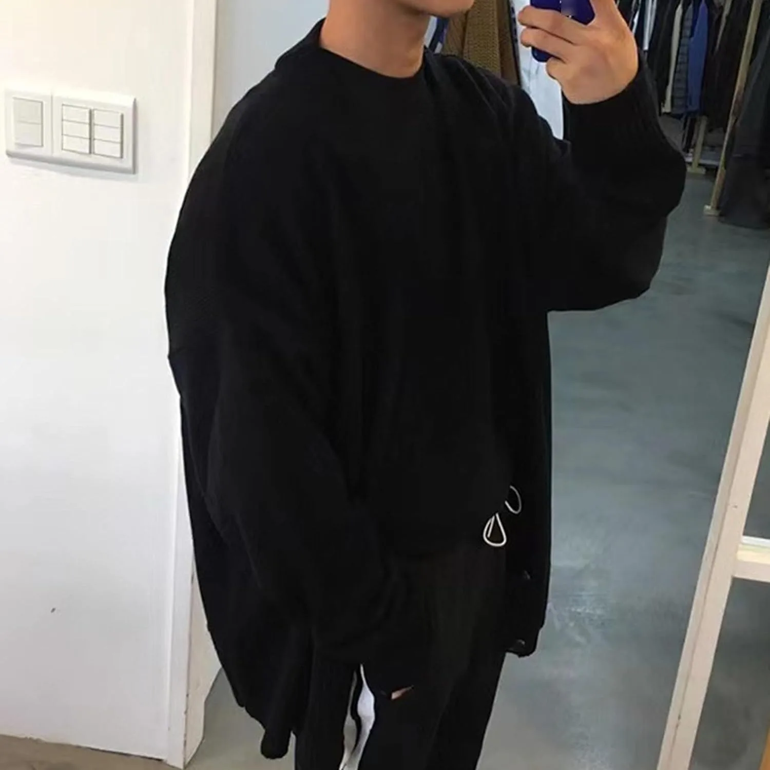 Мужской вязаный кардиган Vintage, шерстяной, кабельная вязка, Slim Fit — фото 2