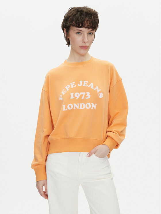 

Свободный крой толстовка Venus PL581487 Pepe Jeans, оранжевый