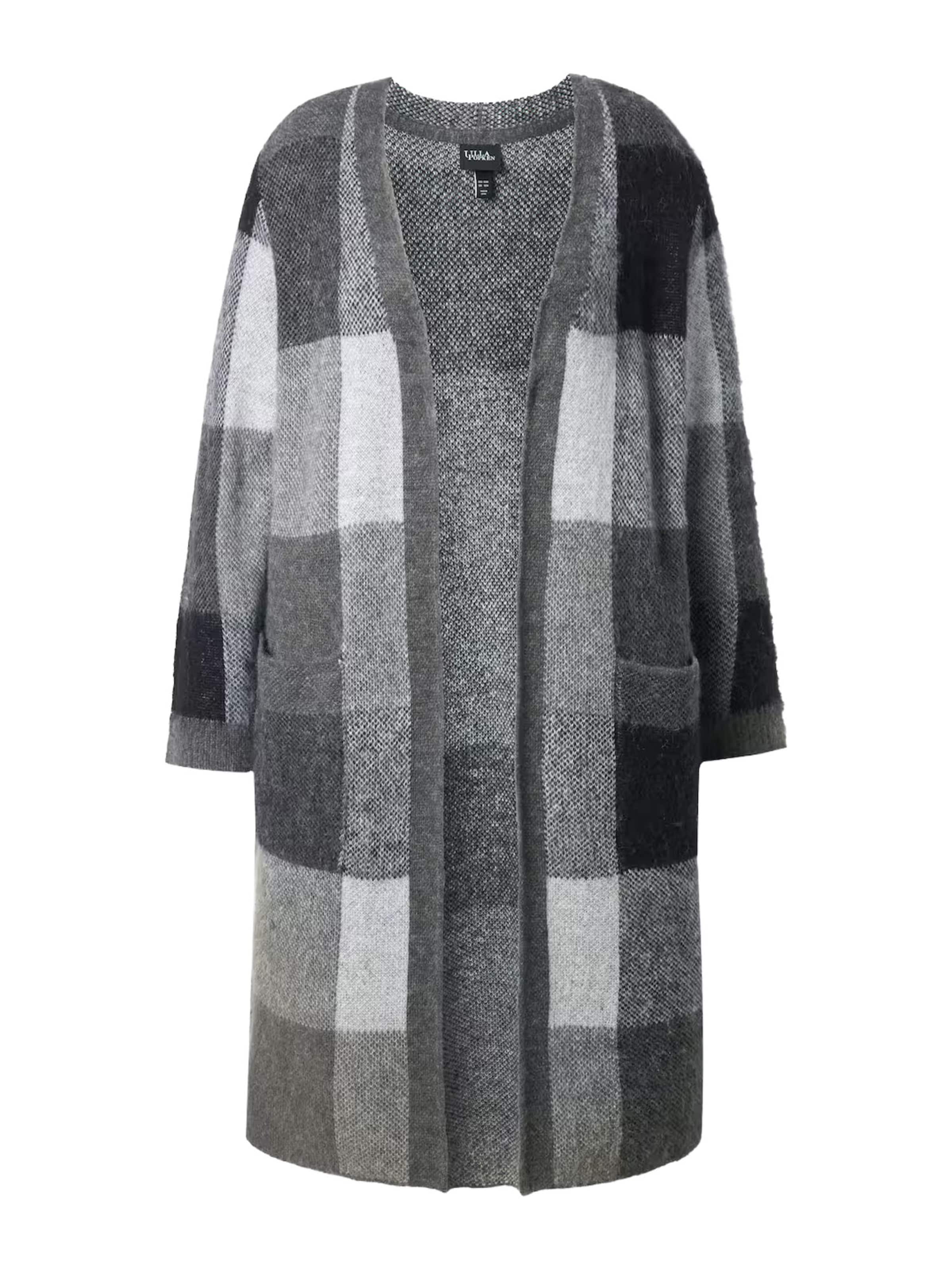 

Ulla Popken Кардиган вязаный в цветах Grey, Anthracite, Graphite, Light Grey