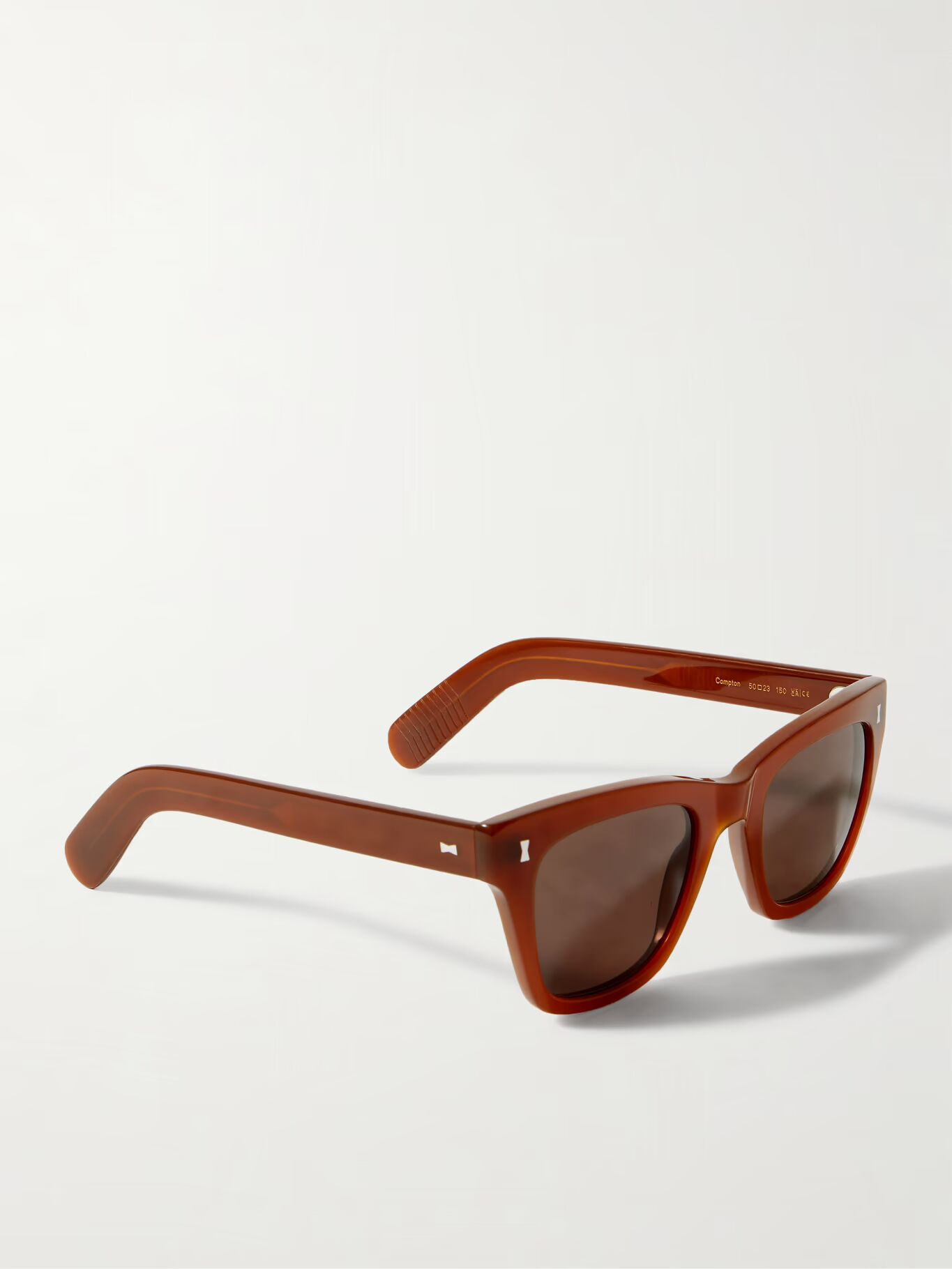 

Солнцезащитные очки Cubitts Compton D-Frame из ацетата MR P., коричневый
