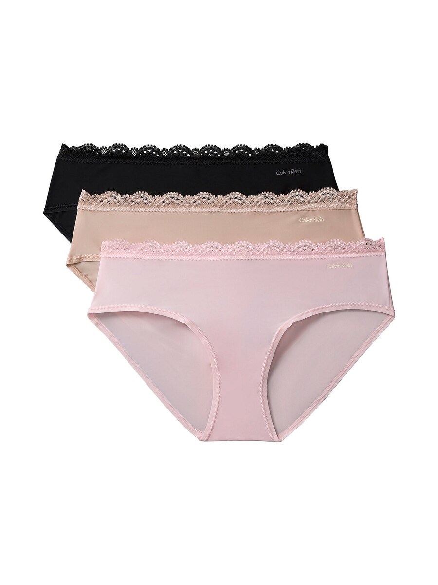 

Трусики Calvin Klein Underwear, телесный/светло-розовый/черный