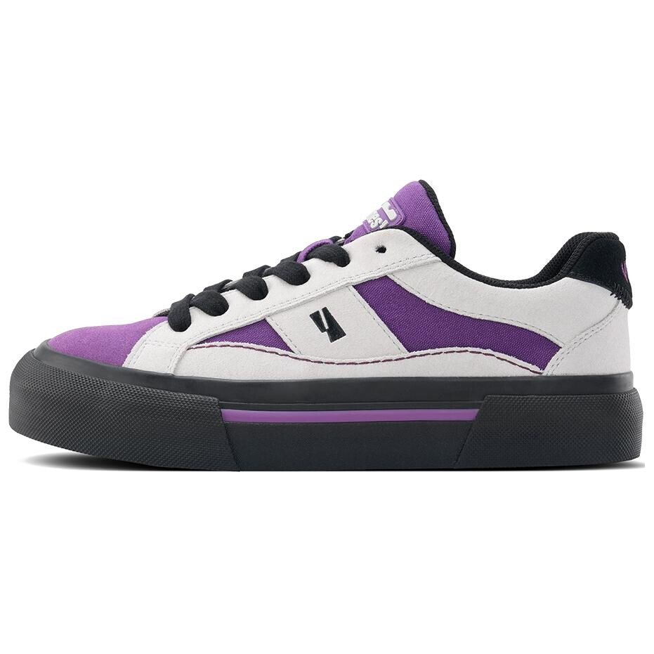 

Кроссовки VEEMES Skateboarding Shoes Unisex Low-top Purple/black/gray, фиолетовый