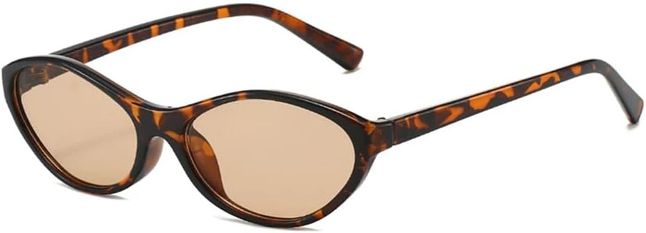 

Женские солнцезащитные очки «Кошачий глаз» цвета «Желе чай» с защитой от УФ-излучения UV400 для занятий спортом на открытом воздухе и верховой езды UYPTK, Leopard Champagne