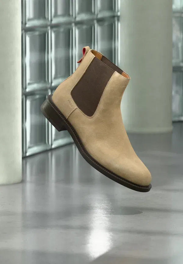 Ботильоны Lysander classic ankle boots Hugo, светло-бежевый