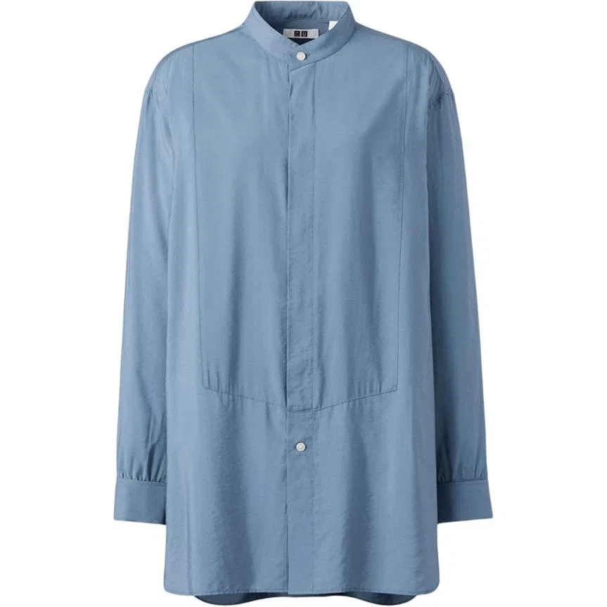 Рубашка U Collection SS26 Women's UNIQLO, Lake Blue