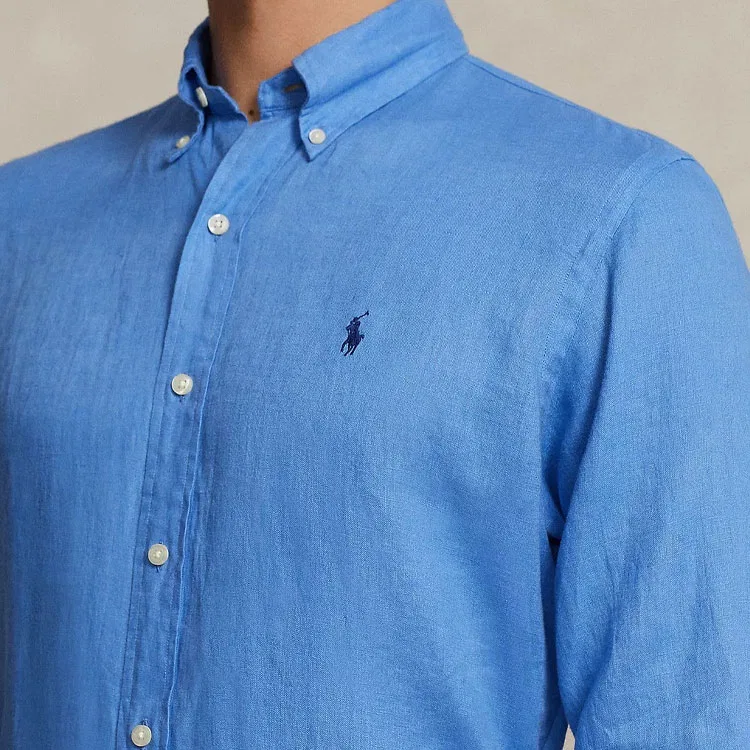 Рубашка Summer Blue Polo Ralph Lauren — фото 4