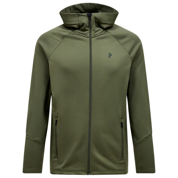 

Куртка флисовая Rider Essentials с капюшоном на молнии Peak Performance, Pine Needle