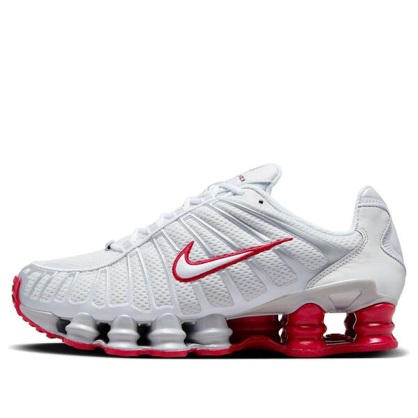 Кроссовки (WMNS) Nike Shox TL 'Platinum Tint', цвет platinum tint/gym red