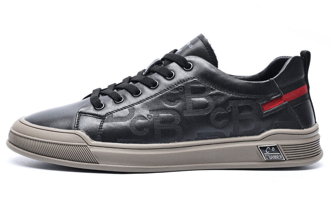 

Кеды CВ°BANNER Skateboard Shoes Men Low-Top Black