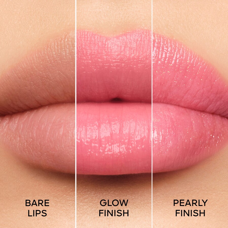 Увлажняющий тонирующий бальзам для губ Kiss Kiss Bee Glow GUERLAIN, 0.1 oz/3.2 g, 358 Pearly Rose — фото 4