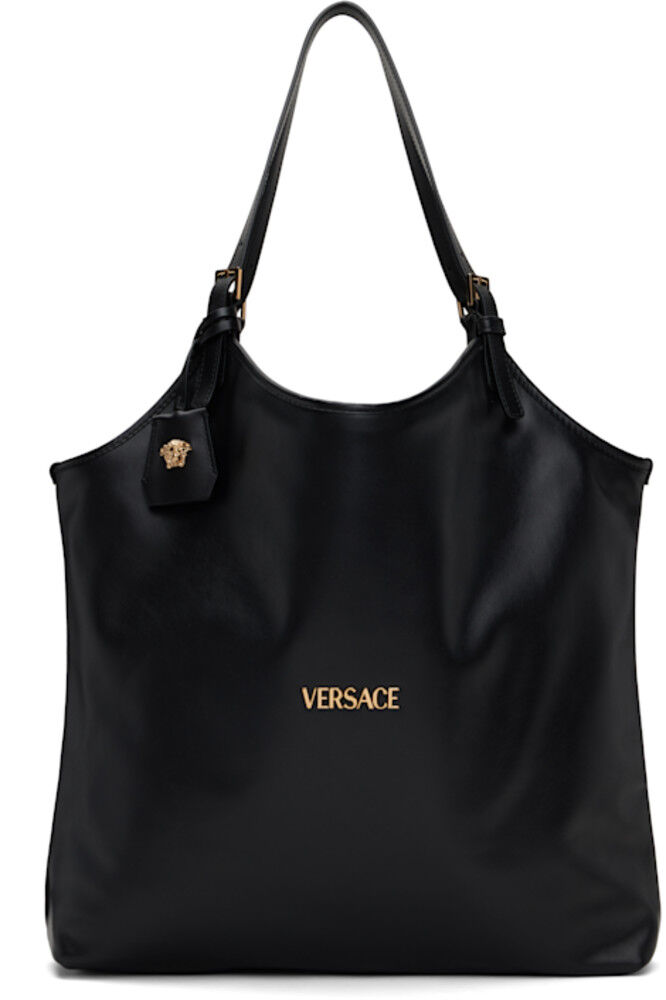 

Черная сумка из телячьей кожи Versace