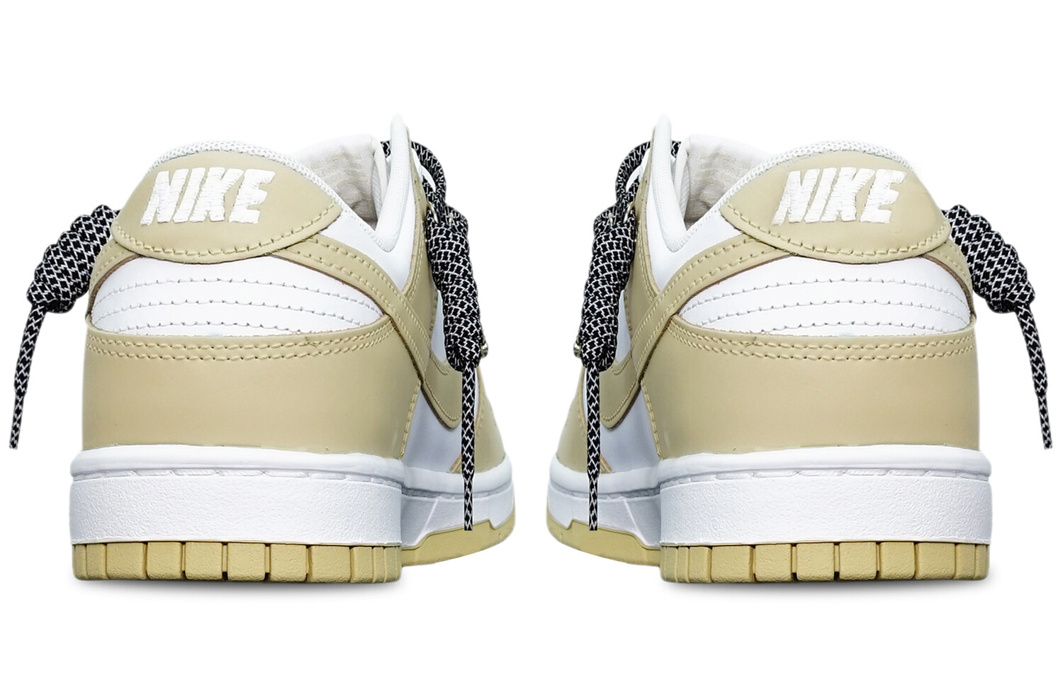 

Кроссовки Nike Dunk Skateboard Shoes Men Low-Top White Beige
