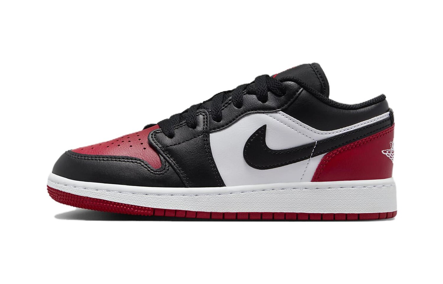 Кроссовки Air Jordan 1 Vintage Basketball Shoes Women's Low-top Red/white/yellow, красный — фото 4
