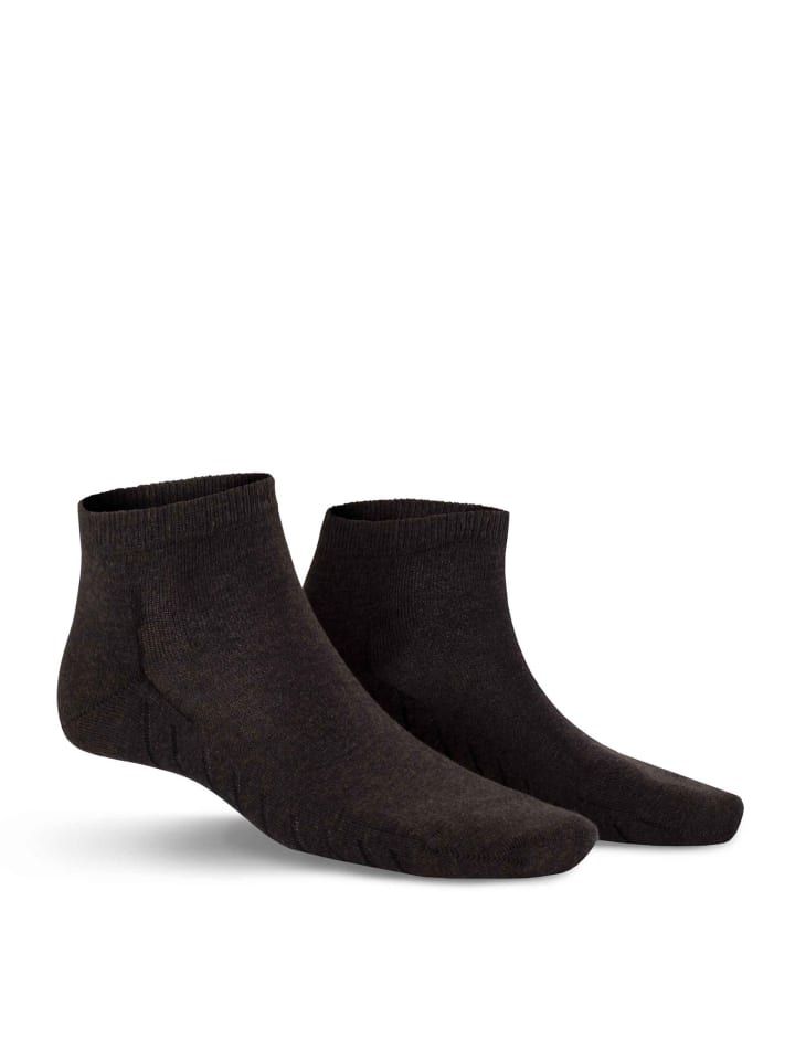 

Носки-кроссовки Fresh Up с функцией климат-контроля, коричневого цвета. Kunert