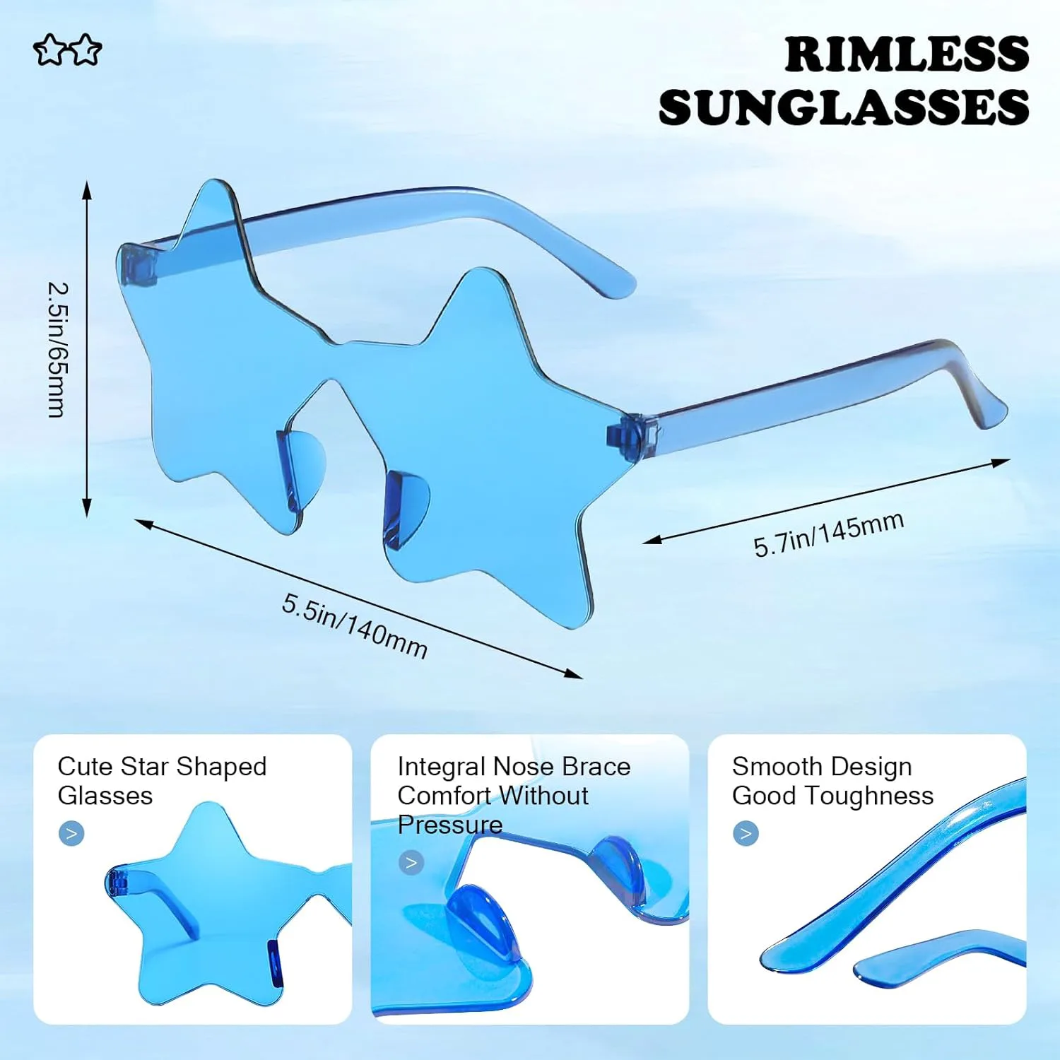 

Солнцезащитные очки Matcheck 18/45 в упаковке, разные модели, без оправы, прозрачные, конфетные, разных цветов, прозрачные, для вечеринок, женские, 18 Colors