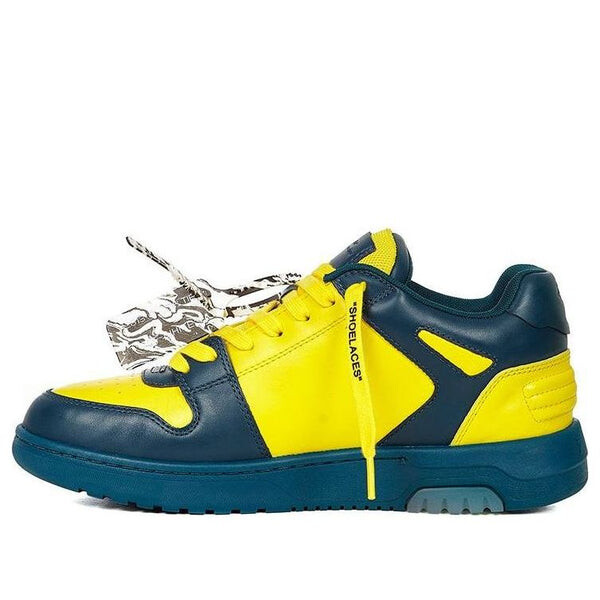 

Кроссовки out of office zip tie sneakers 'yellow navy' Off-White, желтый