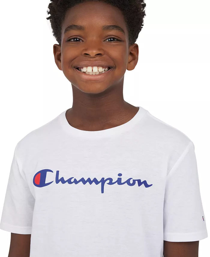 

Футболка Big Boys Signature Logo Champion, белый