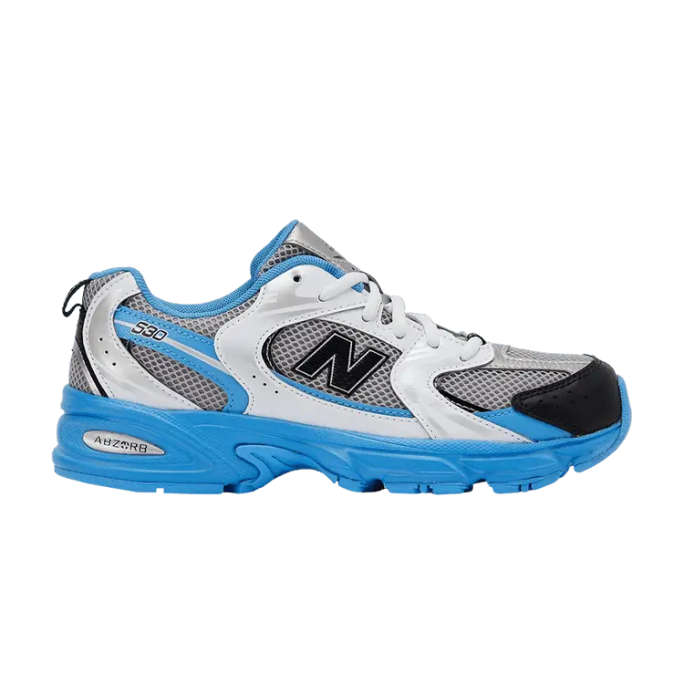 

Кроссовки New Balance 530 Big Kid 'Silver Azure' DTLR Exclusive, серебряный
