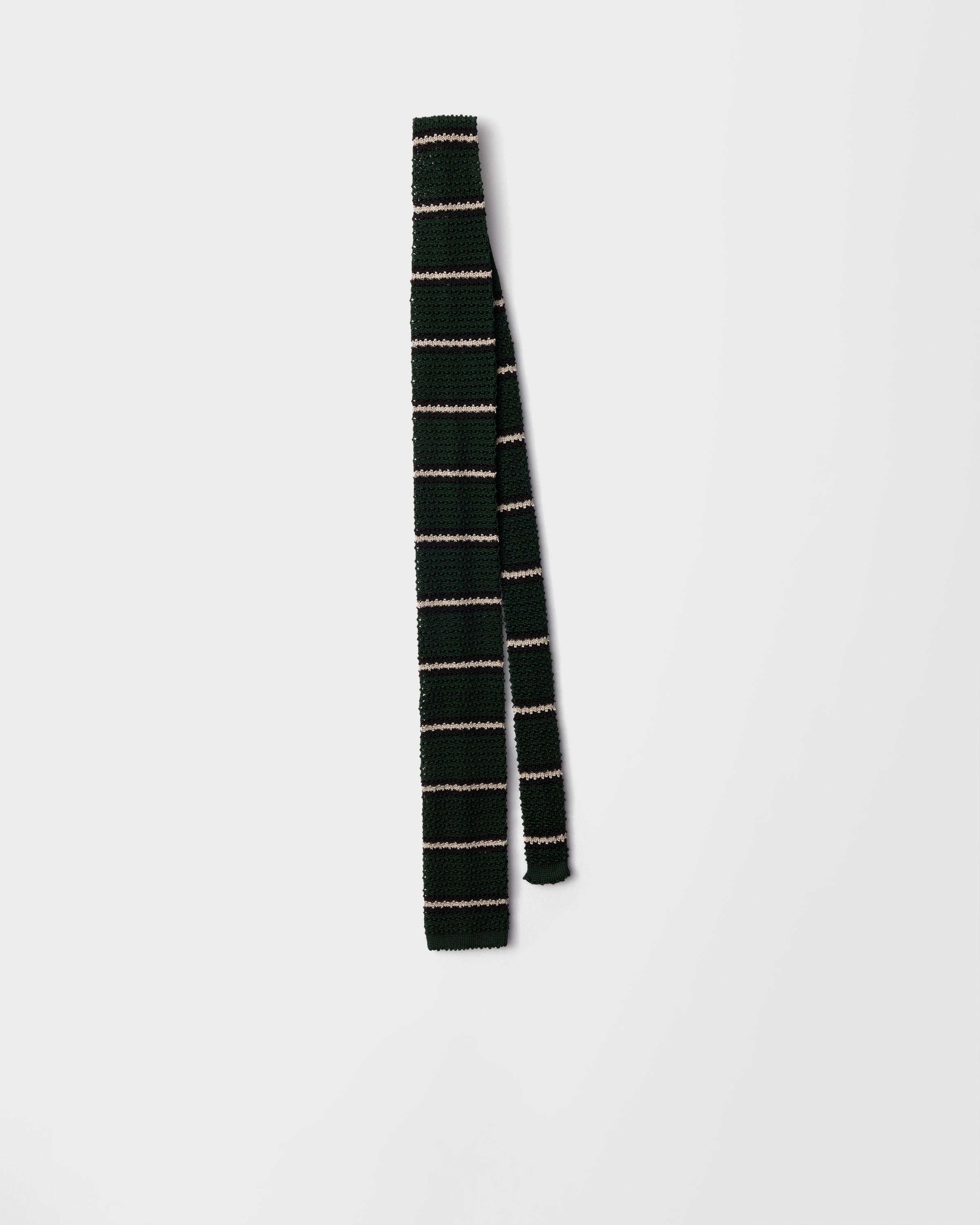 

Шелковый галстук Prada, зеленый