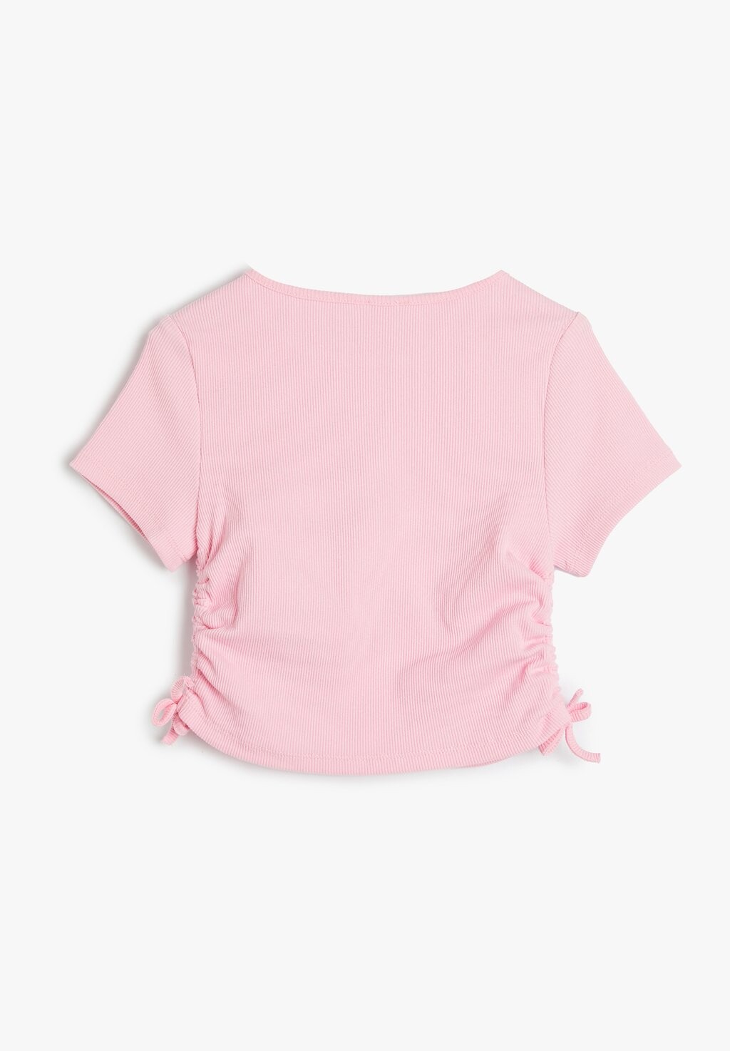 

Футболка с принтом LITTLE SHORT SLEEVE CREW NECK Koton, фуксия