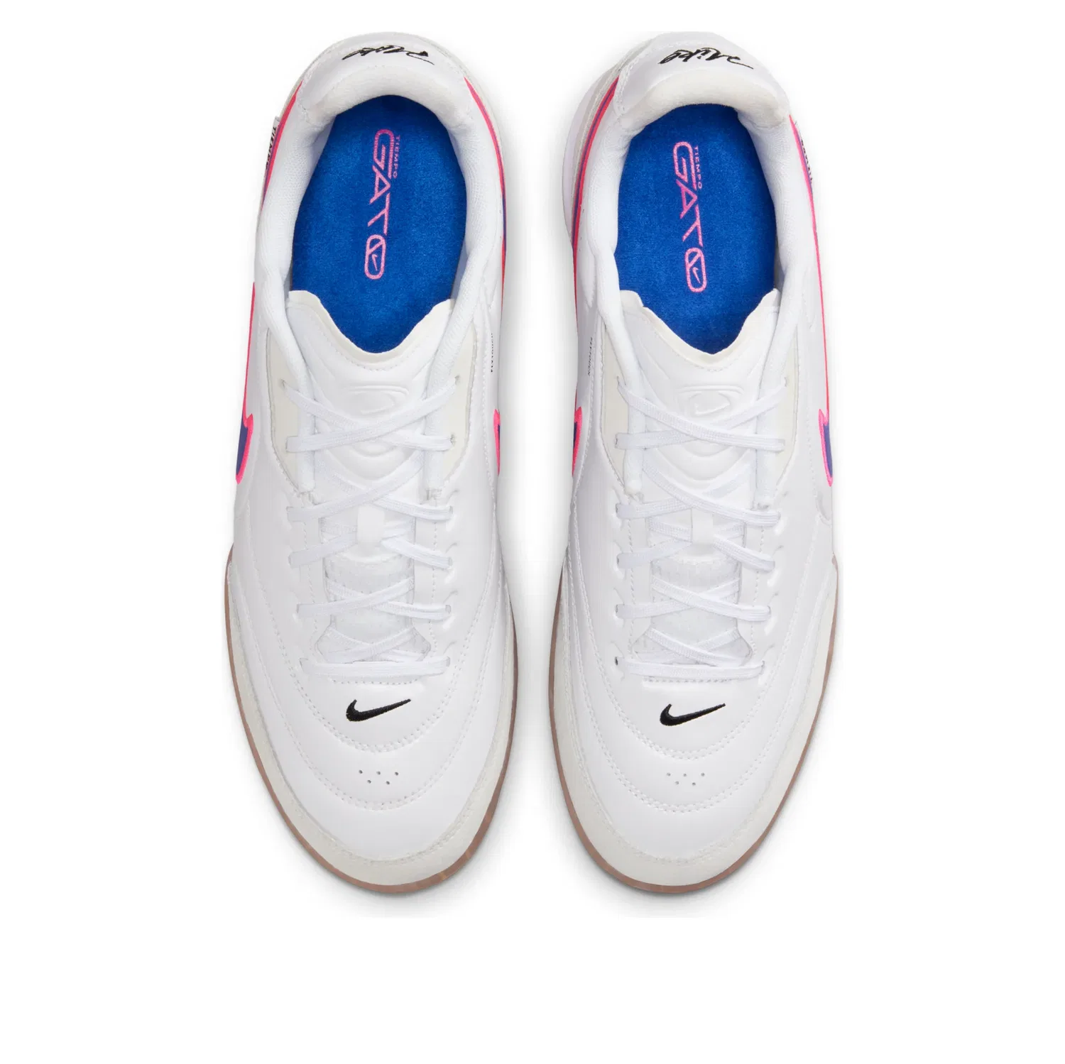 Кроссовки Nike Tiempo Streetgato 'White Racer Blue Pink Blast' HQ7017-146, белый — фото 2