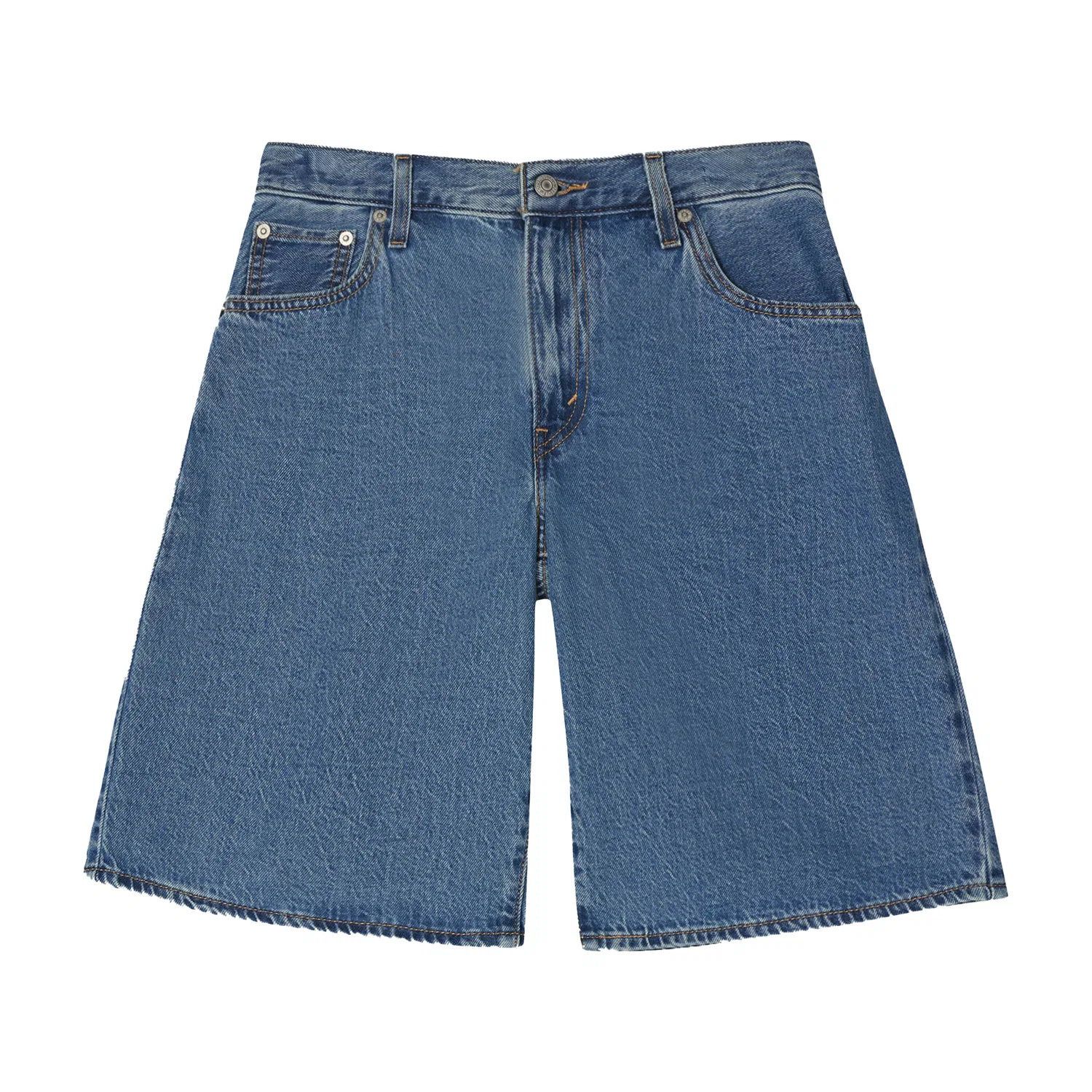 Джинсовые шорты с патчем-логотипом Levis, Blue