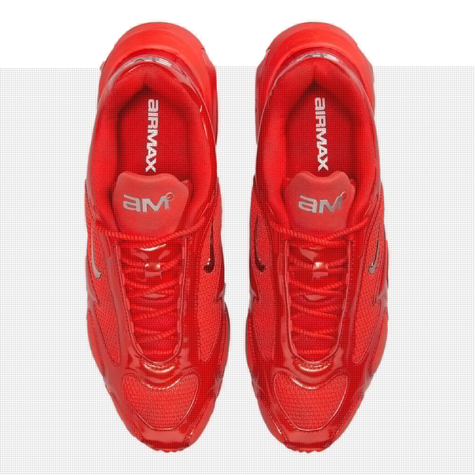 Женские кроссовки Nike Air Max Muse Habanero, красные/серебристо-металлические FV1920-601 — фото 3
