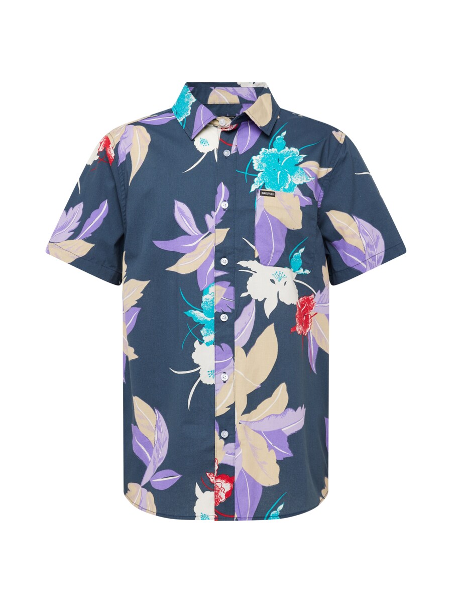 

Повседневная рубашка Brixton Regular fit Button Up Shirt CHARTER, синий
