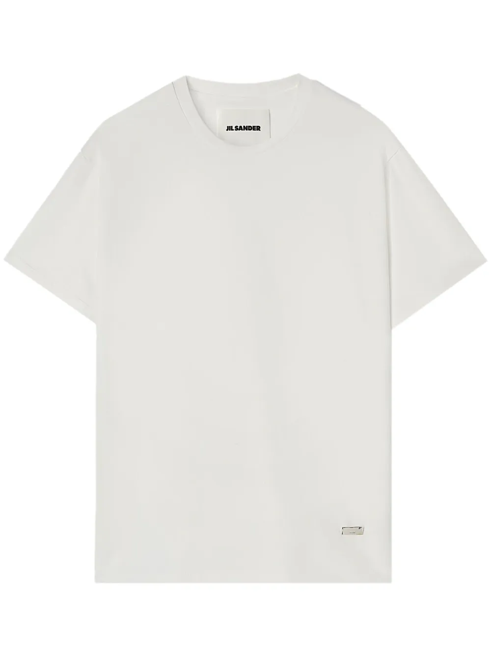 

Футболка с логотипом JIL SANDER, белый