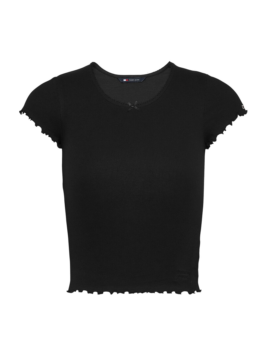 

Рубашка Tommy Jeans SCALLOP, черный