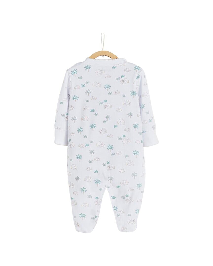 

babycottons Alfred Footie Пижама, белый