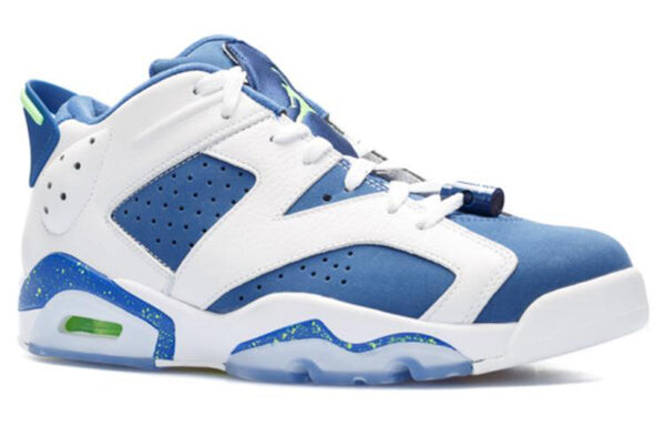 Кроссовки 6 низкие Air Jordan, белый — фото 2