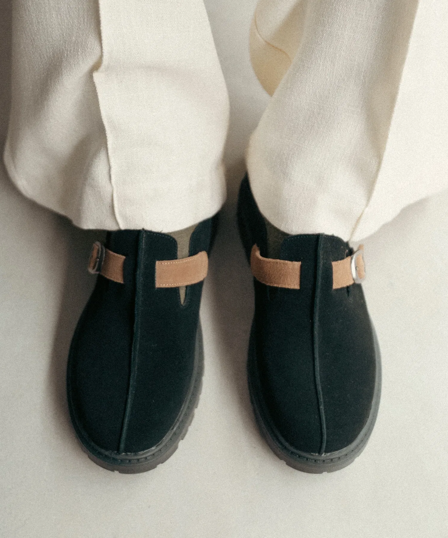 Мужские сабо cii Split Leather Mule Sabot