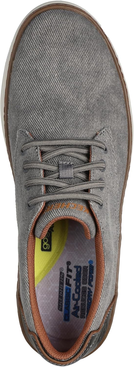 Мужские повседневные кроссовки Skechers Hyland Ratner, хаки — фото 4