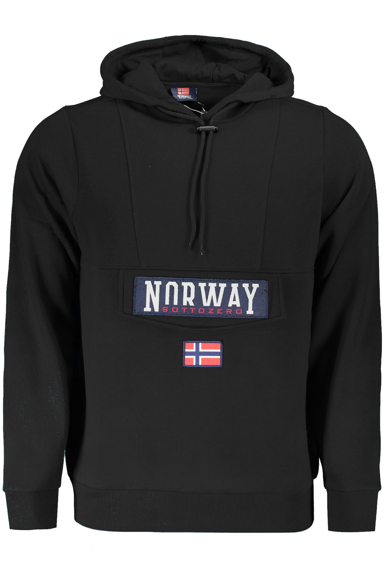 

Толстовка мужская Norway 1963 с карманом, черный