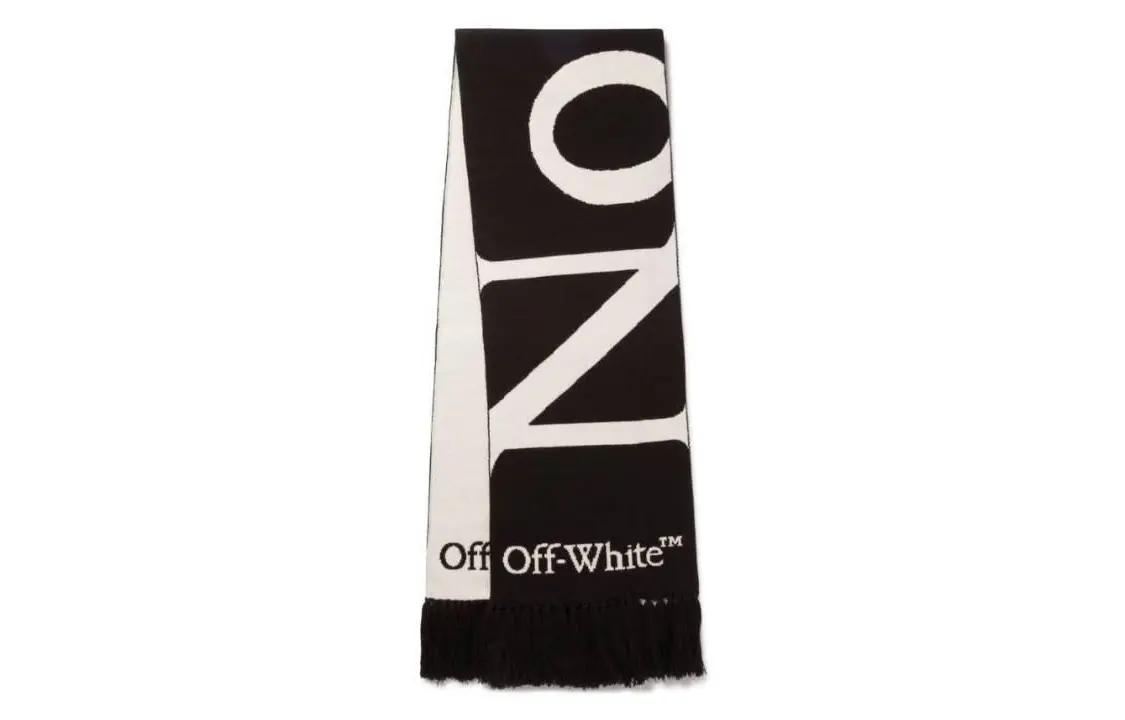 

OFF-WHITE Мужской вязаный шарф