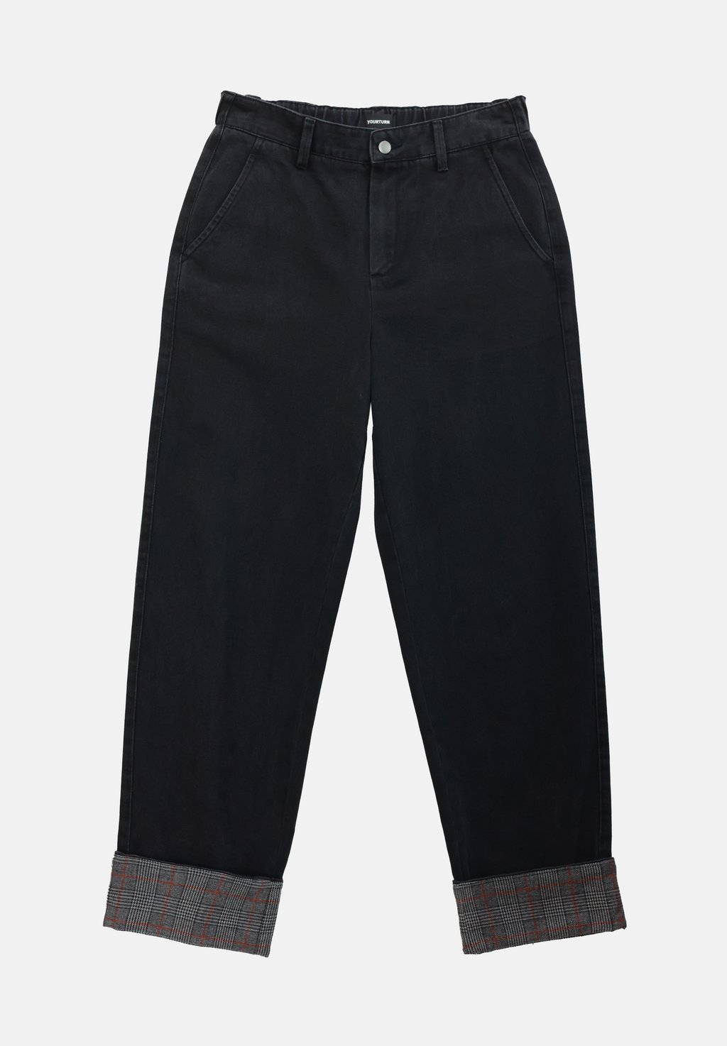 

Джинсы прямого кроя UNISEX YOURTURN, черный