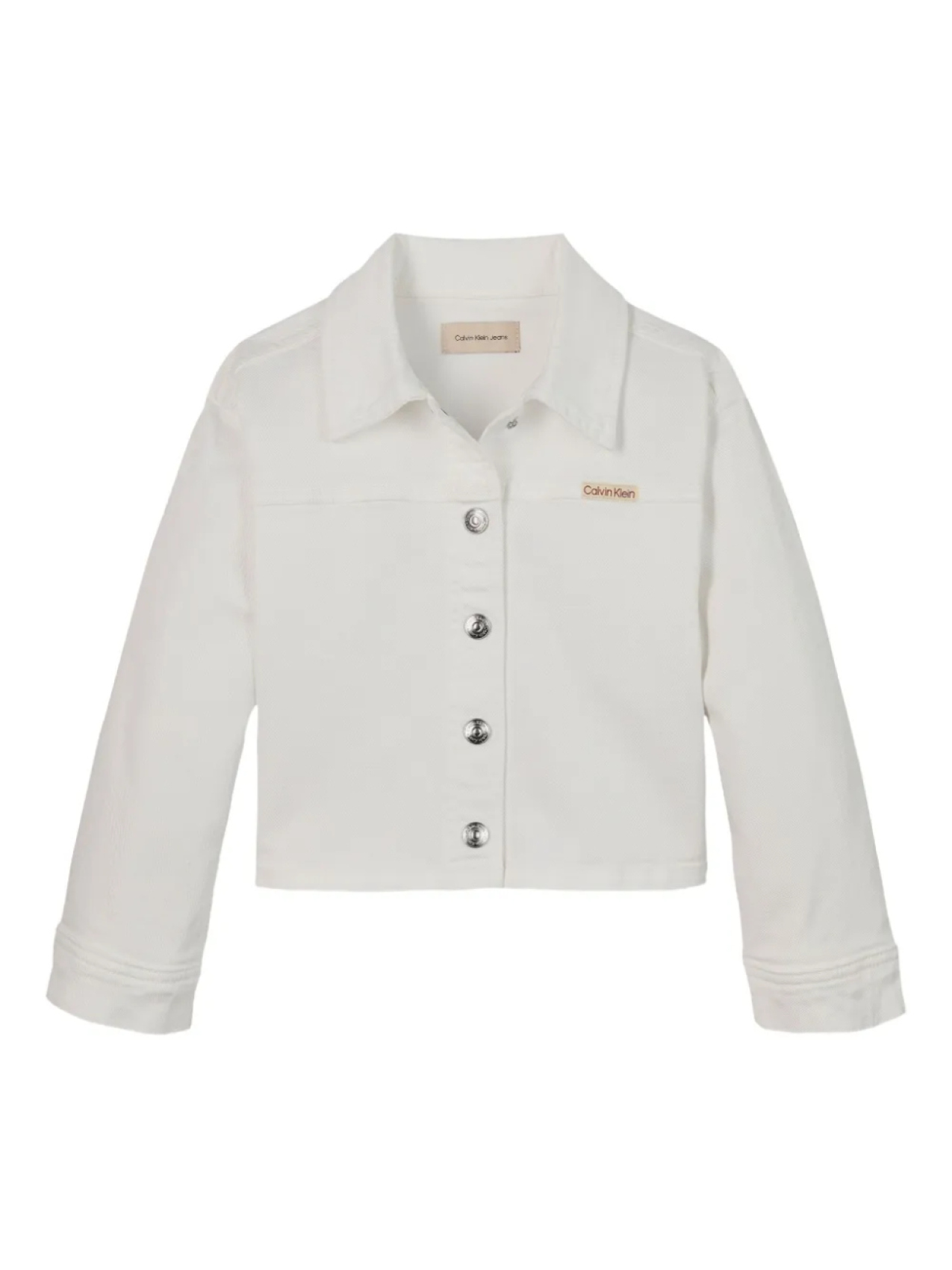 

Куртка из эластичного хлопка Calvin Klein Kids, белый