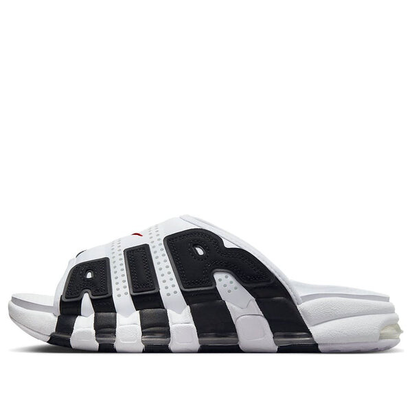 Тапочки air more uptempo slide 'white' Nike, белый